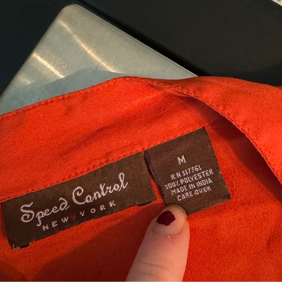 Red Pocket Dress - Picture 6 of 6